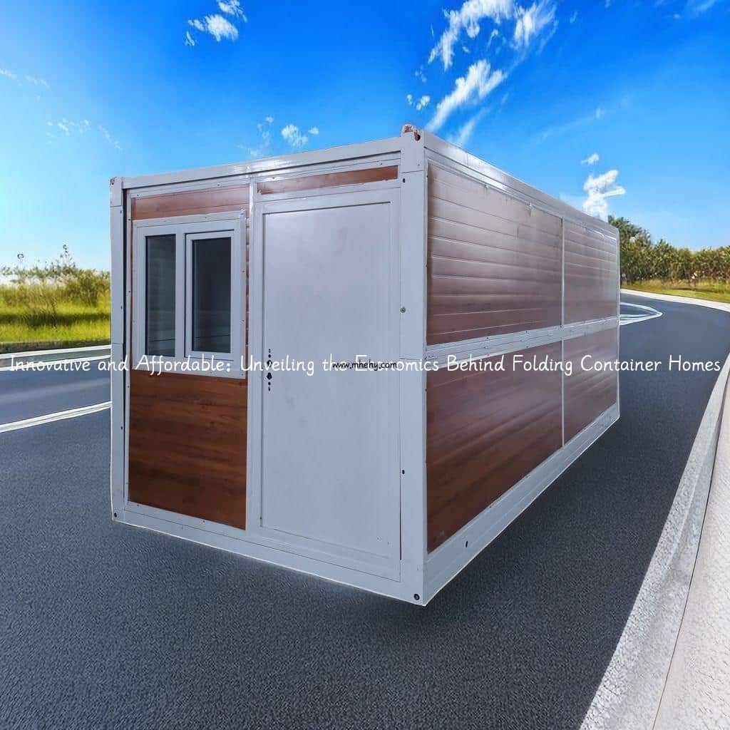 Innovative and Affordable: Unveiling the Economics Behind Folding Container Homes