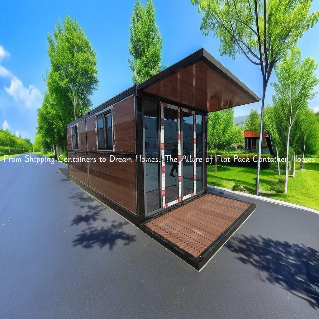 From Shipping Containers to Dream Homes: The Allure of Flat Pack Container Houses