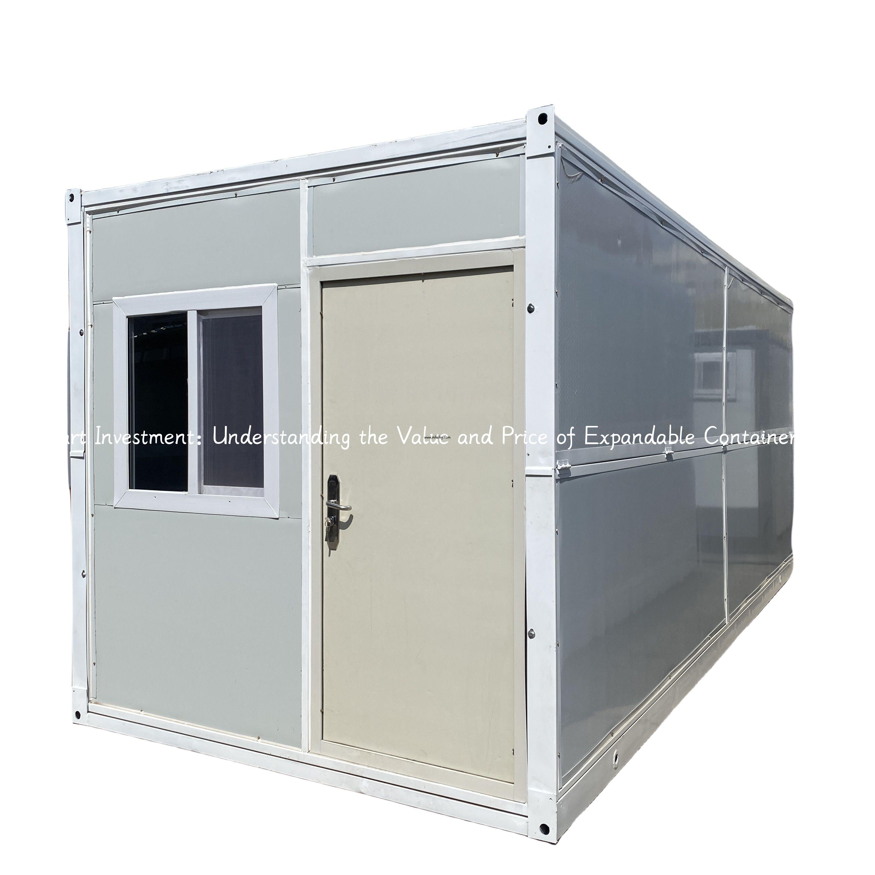 A Smart Investment: Understanding the Value and Price of Expandable  Container Houses - The source factory, main products: Folding container  house, expandable container house, flat pack container house.